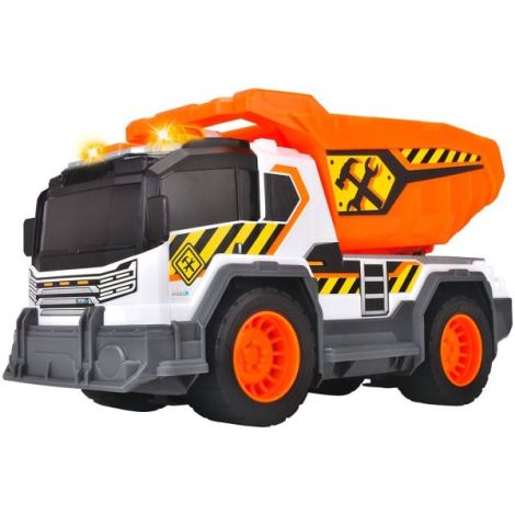 Camion de constructie Dickie Toys Dump Truck 30 cm cu lumini si sunete - imagine 16
